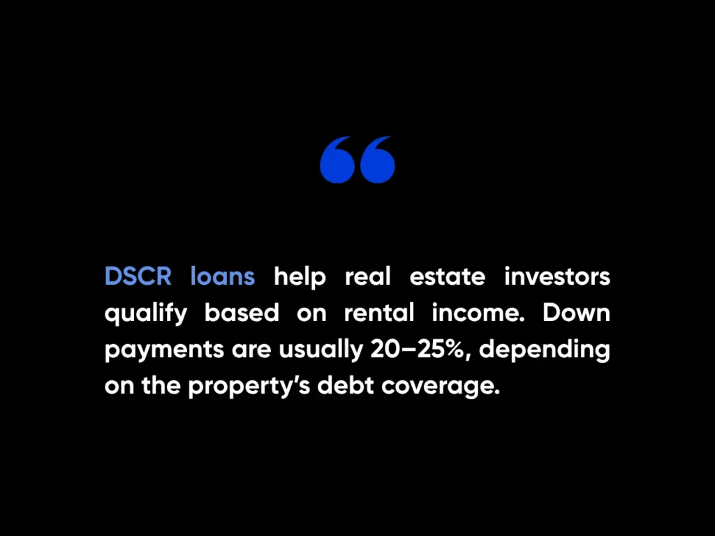 DSCR Loan Down Payment Requirements: Complete Guide for Real Estate Investors 1 What Are DSCR Loans