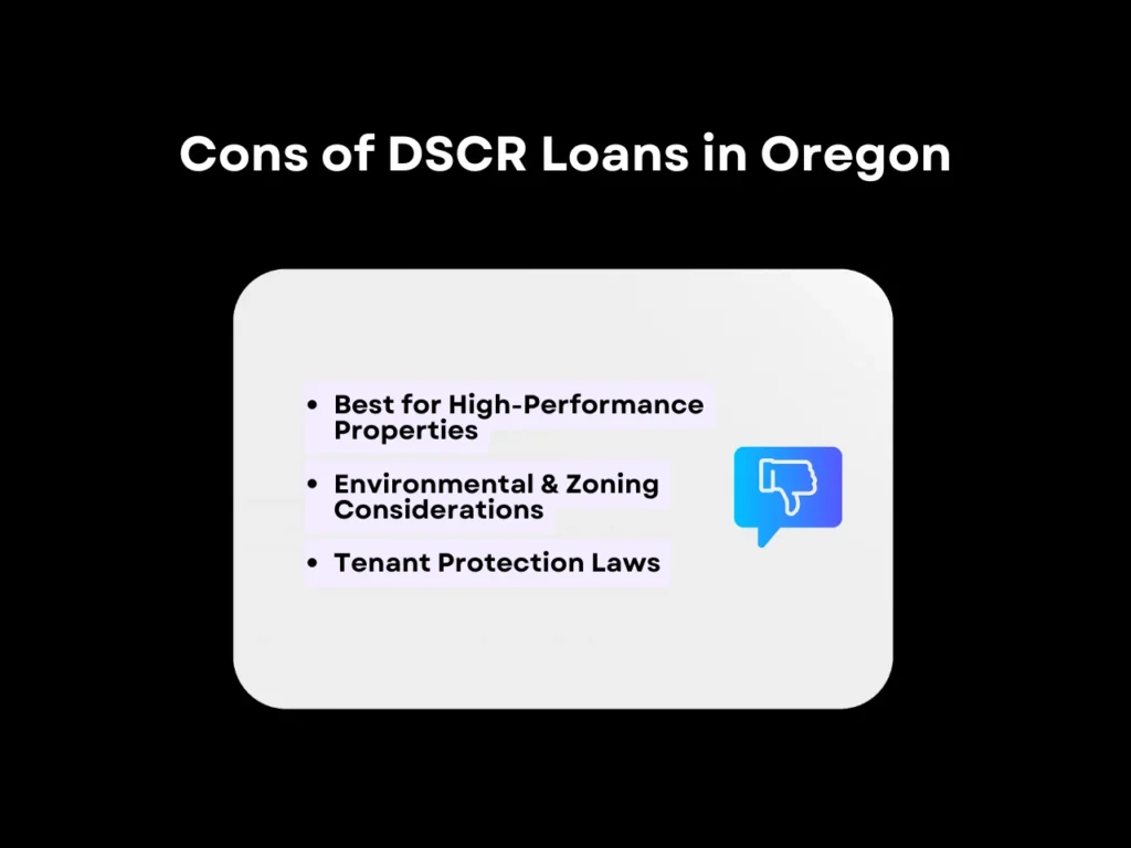 DSCR Loan Oregon Guide: Everything You Need to Know 5 Cons of DSCR Loans in Oregon homepage