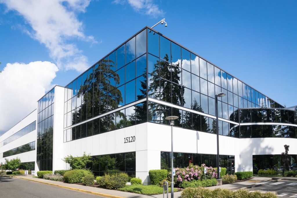 Real Estate Investment Loans: The Ultimate 2025 Guide 2 The exterior of an industrial building, a type of commercial property that could be financed with real estate investor loans.