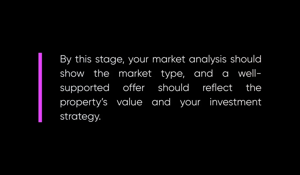 How to Do a Real Estate Market Analysis: 7-Step Guide for Investors 8 Determine an Appropriate Offer Strategy