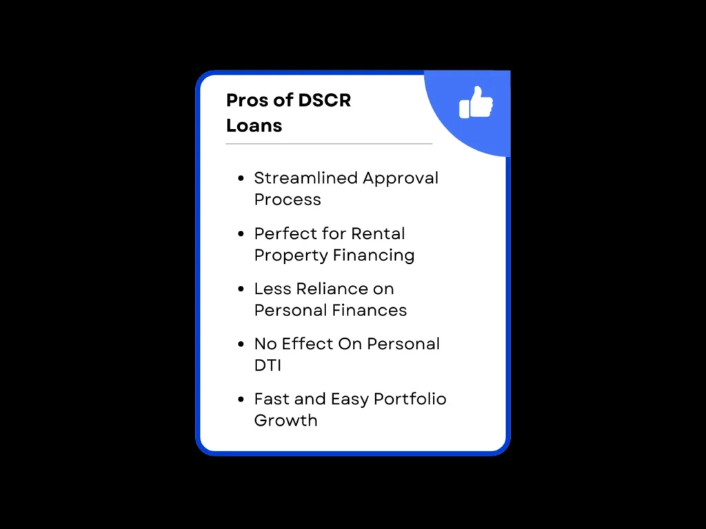 What Are the Different Types of Loans for Investment Property? 1 Pros of DSCR Loans homepage
