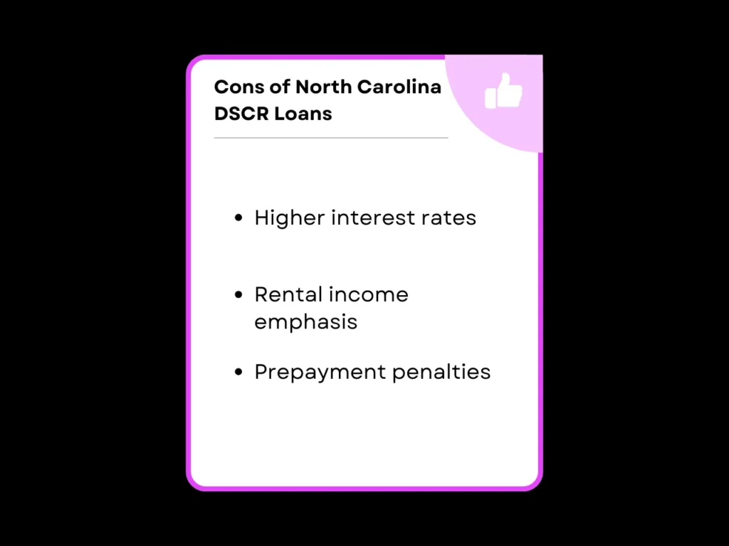 DSCR Loan NC: Everything You Should Know Before Applying 9 Cons of North Carolina DSCR Loans