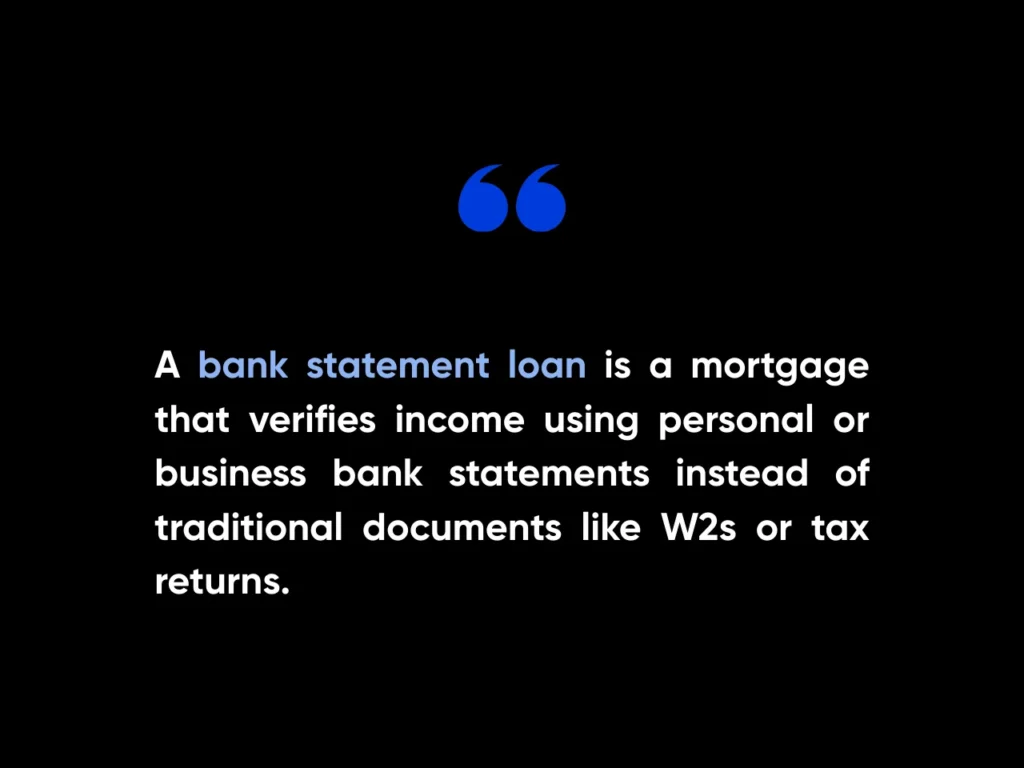Bank Statement Loan Requirements (2026) 1 What is a Bank Statement Loan