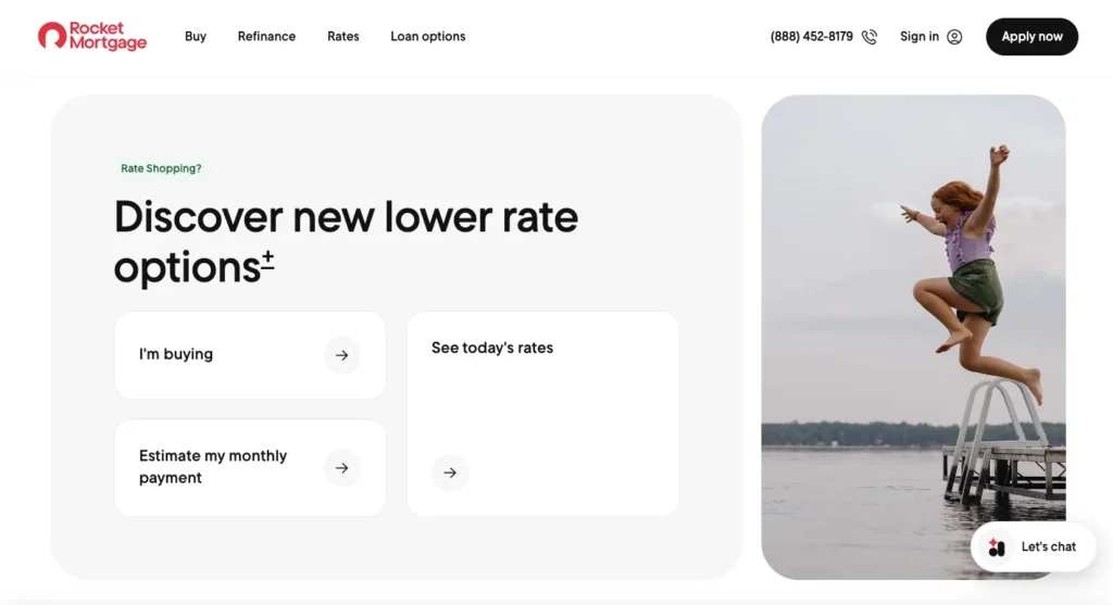 7 Best Jumbo Mortgage Lenders: Expert-Vetted Options for 2025 3 Rocket Mortgage_homepage