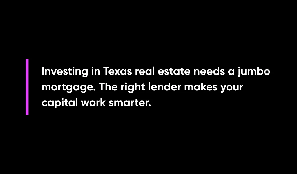 Texas Jumbo Mortgage Rates: Expert Guide for High-Value Homes in 2025 5 Get Your Jumbo Loan in Texas